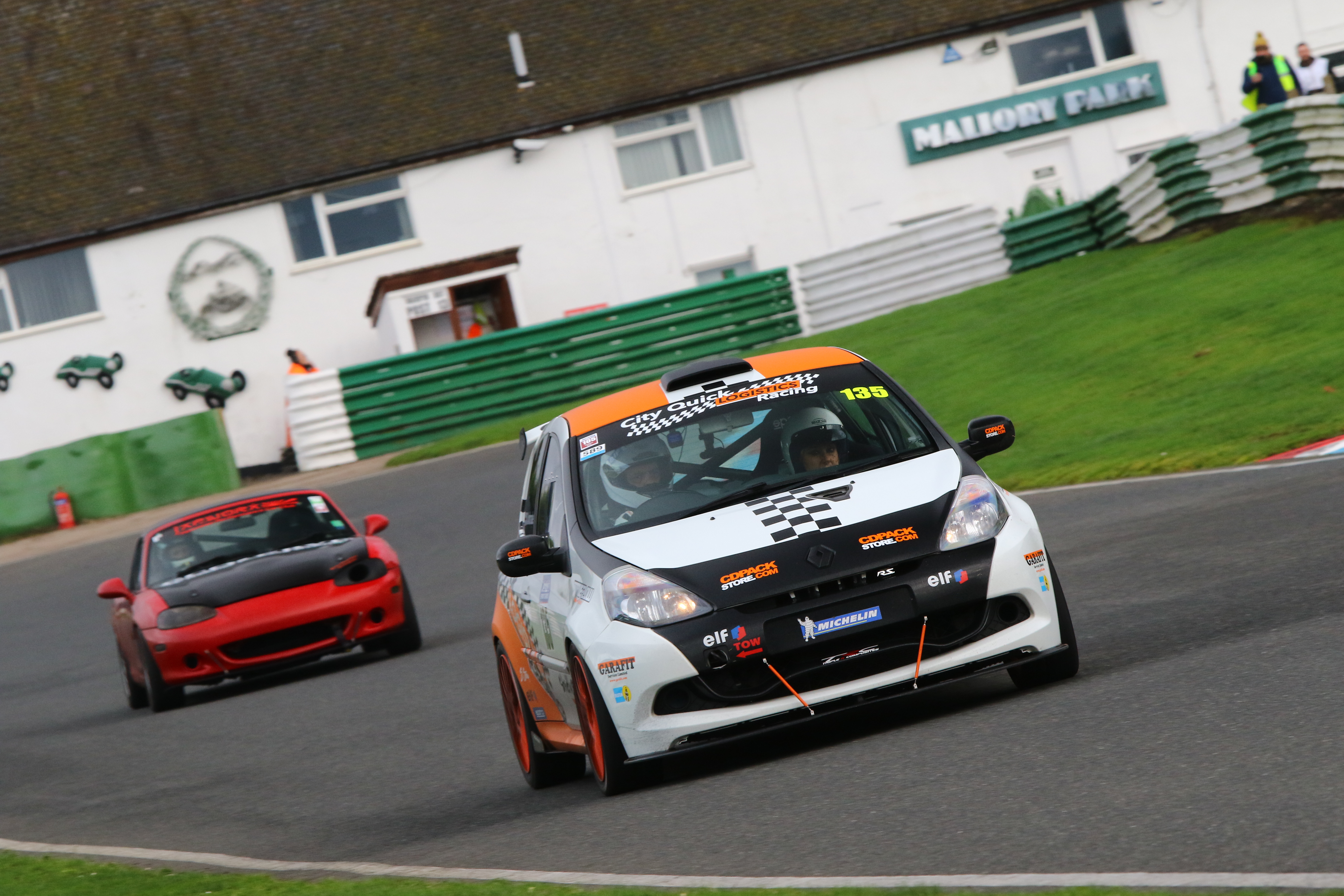 Javelin Car Trackday Mallory Park Circuit